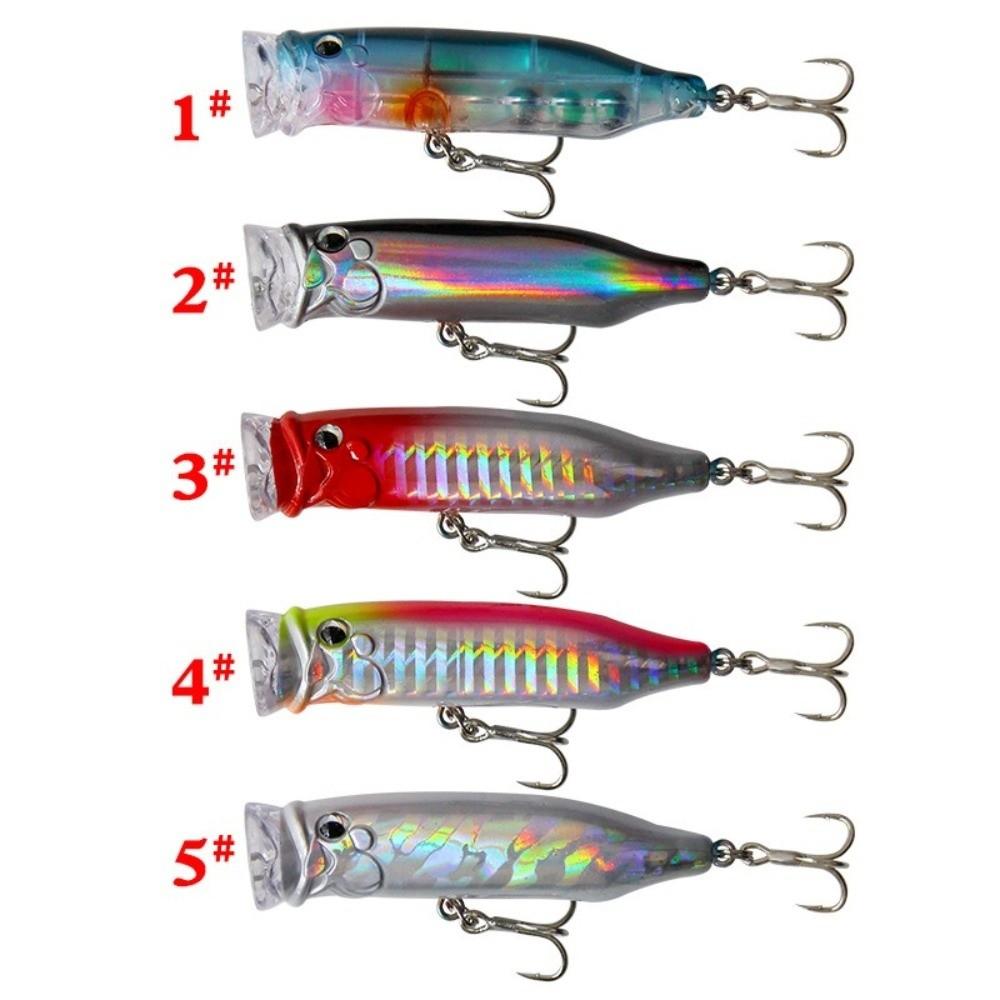 Plastic Floating Popper Fishing Lure 9.4g Weight Carp Fishing Bait Artificial Bait  Fishing Tackle