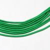 Polyester & Spandex Cord Ropes, 16-Ply, Solid Color, for Shoe Lace Cord Making, Green, 2mm, About 109.36 Yards(100m)/bundle