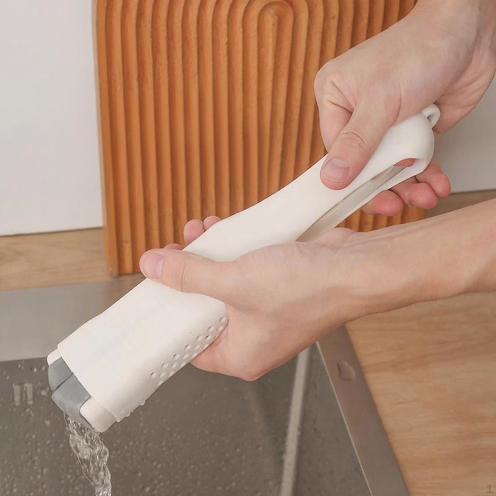 

Портативная мини-швабра самовыжимающаяся, вращающаяся головка, губка-скребок для столешниц