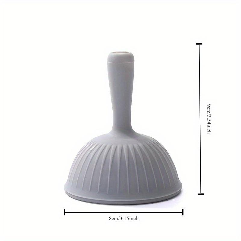 

Грибная воронка Складная силиконовая воронка для наполнения бутылок или контейнеров Можно мыть в посудомоечной машине Модная кухонная утварь серый
