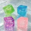 Stresswürfel Squishy Stressbälle für Angst Stressabbau Langsam aufsteigend Funkelnder Malzzucker Knetspielzeug