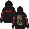 2026 Hot Sale Japanese Anime Dorohedoro Kaiman Graphic Hoodie Rock Gothic Horror Sweatshirt Men Women Casual Harajuku Hip Hop Punk Hoodie