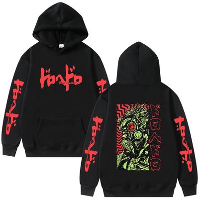 2026 Vendita Calda Anime Giapponese Dorohedoro Kaiman Felpa con Cappuccio Grafica Felpa Rock Gotica Horror Uomo Donna Casual Harajuku Hip Hop Punk Felpa con Cappuccio