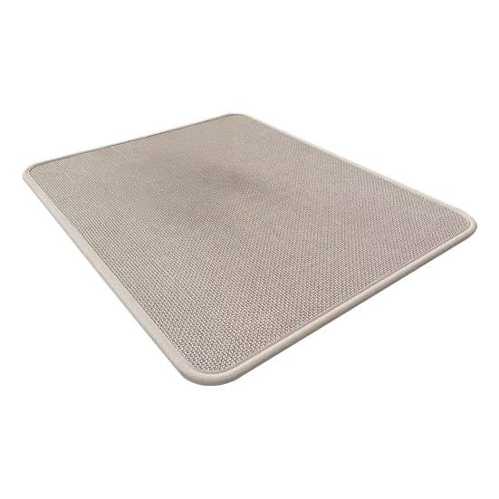 Absorbent Drain Mat for Kitchen Countertop Anti-Slip Dish Drying Pad Oil Resistant Quick Dry Non-Slip Placemat for Utensils Plates