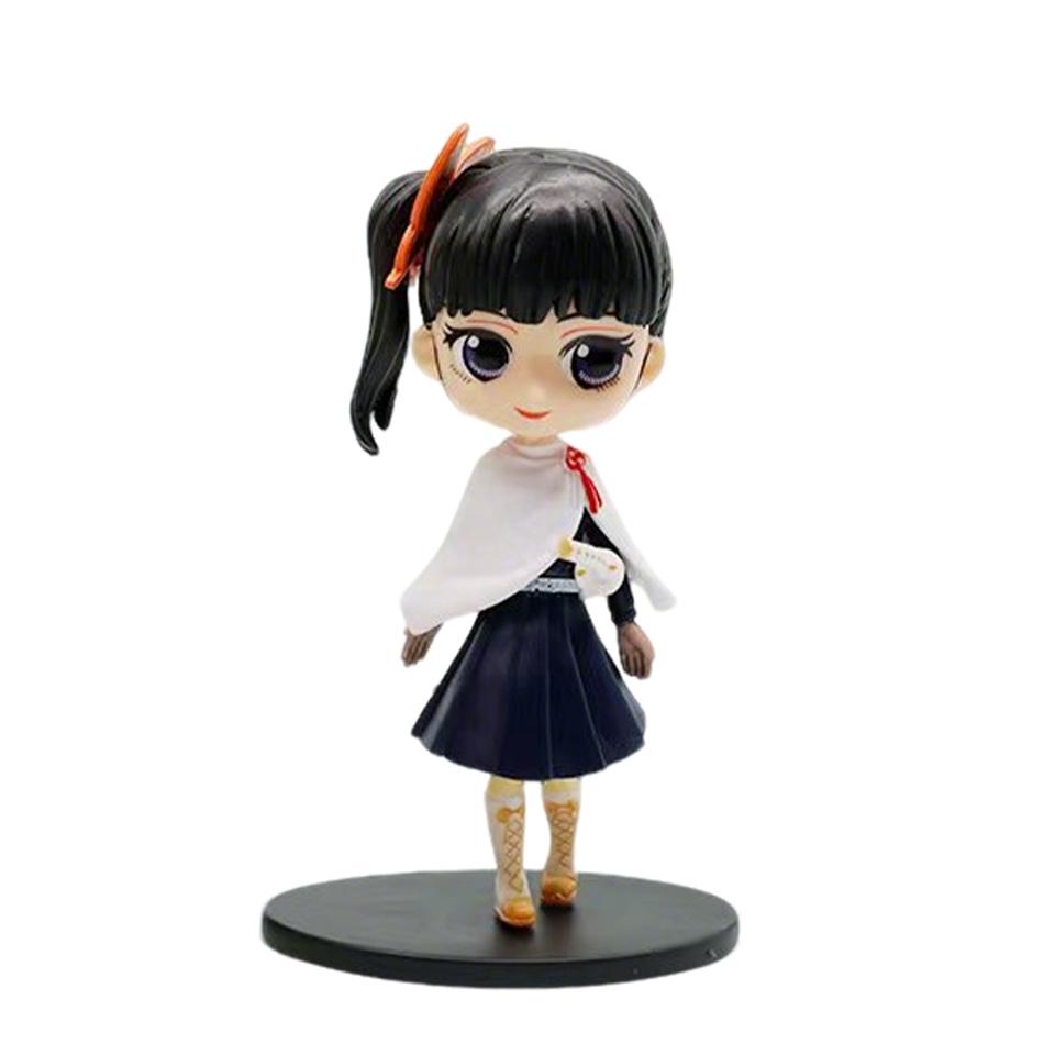 Anime Demon Slayer Figure Kamado Tanjirou Nezuko Action Figures Zenitsu Figurine Inosuke Kimetsu No Yaiba Figura PVC Model Toys