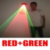 Green Red Blue RGB Rotating Laser Gloves Whirlwind Handheld Lazer Cannon Tunnel Effect Vortex LED Light Pub Party Show