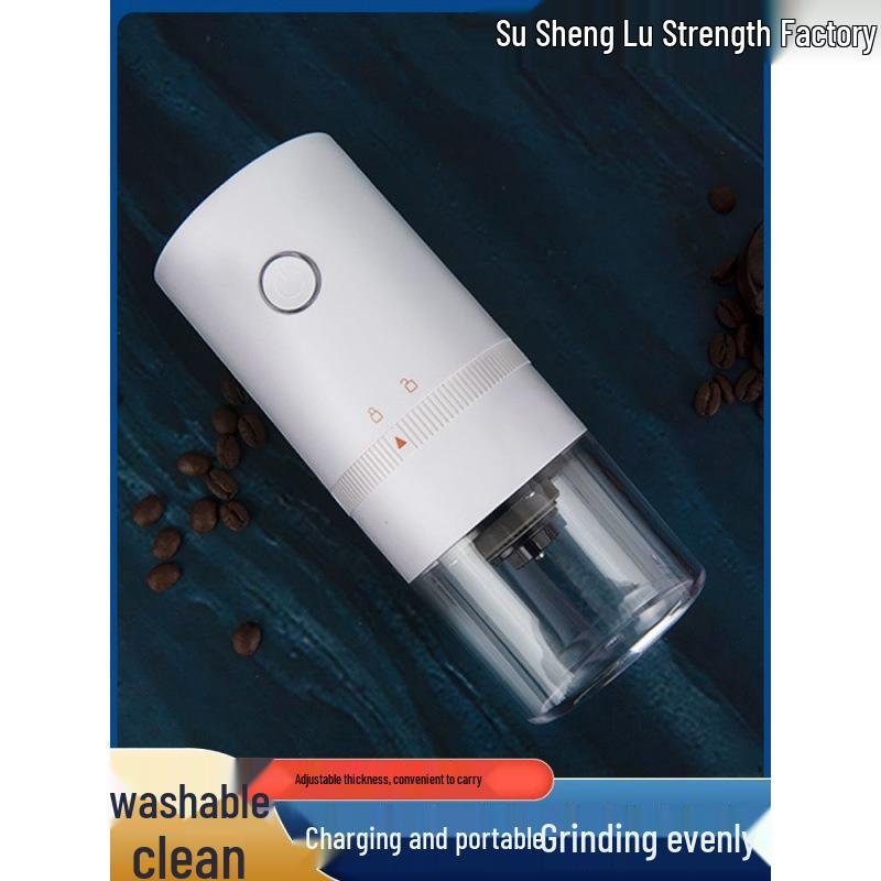 Compact Manual Electric Coffee Bean Grinder