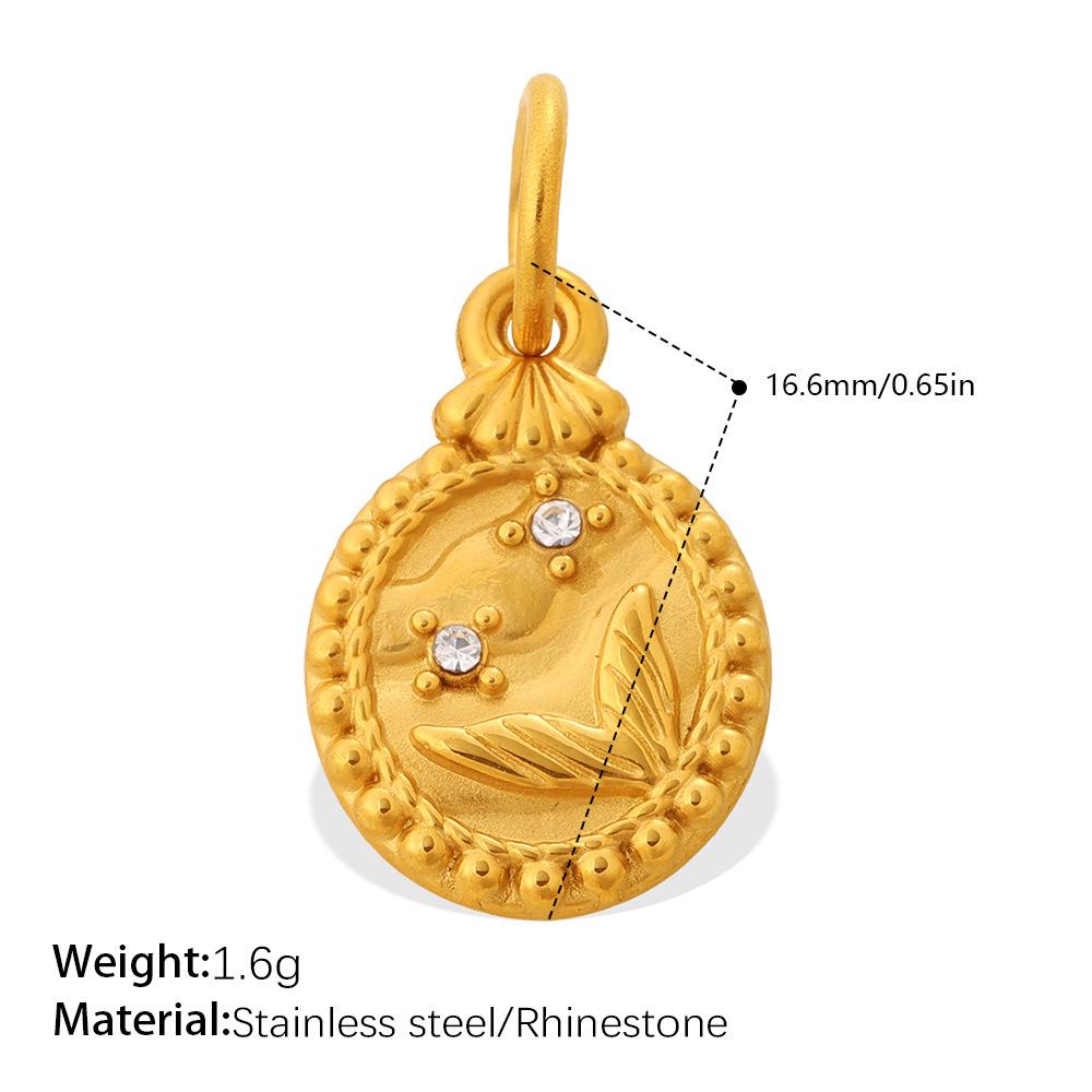 Fashion Personality Sun Moon Stars Sun Love Diy Bracelet Necklace Pendant Stainless Steel Accessories