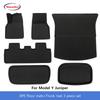 Car Floor Mats For Tesla Model Y Juniper 2025 XPE Trunk Liner Non - Slip Wear - Resistant Cushion All-Round Cargo Protective Pad