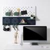 Tool Release Assembly Plastic Grid Board Space Saving Vertical Organizers For Kitchen Bathroom Decors