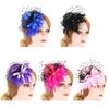 Feather Top Hat Shape Hair Clip Girls Halloween Hair Hairpins Lovely Hair Clip