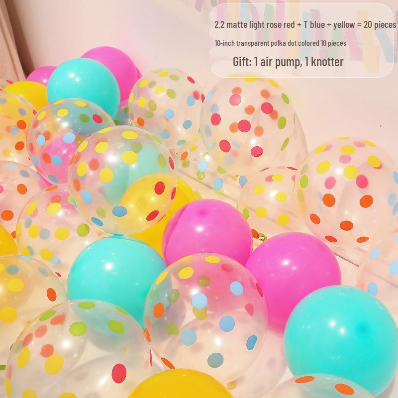 Bunte Spiralballons für Klassenzimmer- & Erstgeburtstagsdekorationen