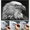 Graphite Shading Wooden Lead Pencils 2H-8B Drawing Pencil Journal Sketch Pencil  Stationery