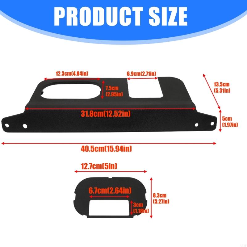 2025 New ABS Pickup Hitch Protector Cover Easy Installation for 2022-2025 4/7Pin
