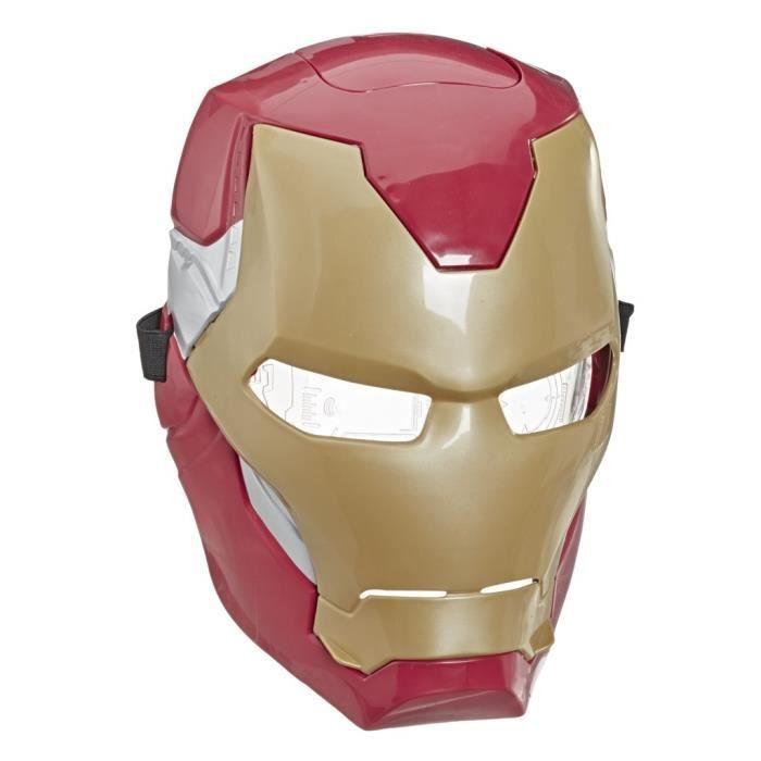 Iron Man Electronic Mask with Movable Visor, with Light Effects, For Child To Dress Up As His Favorite Hero, From 5
