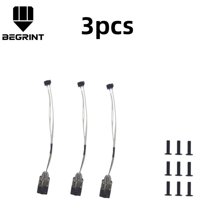 For Bambu Lab A1/A1 Mini Hotend Heating Assembly Kit 300°C Fast Heating Hardened Steel Hotend All in One Hot End Kit for A1 MINI