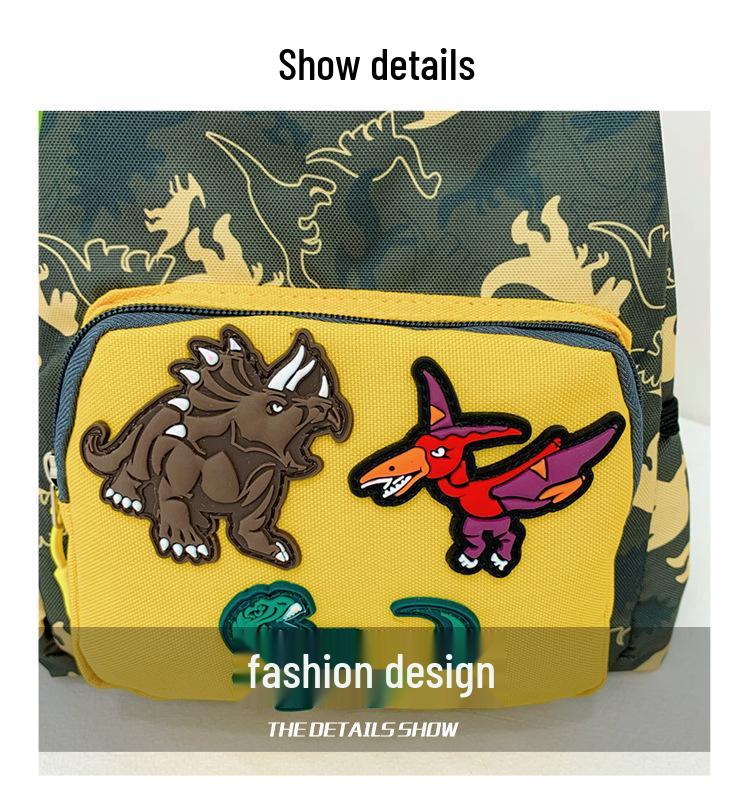 Rucsac Dinozaur Desen Animat pentru Copii - La Modă, Casual și Mic pentru Băieți și Fete de Grădiniță