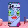 Hippy Hippie Psychedelic Art Case For iPhone 16 15 13 11 14 Pro Max 12 Mini Plus XR X XS Max Silicone Phone Cover