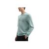 FILA White Series Brand Logo Fashion Casual Natural Simple Pullover Long Sleeve Sweatshirt Men sweatshirt Sea-King-Green F11M443205F-GN