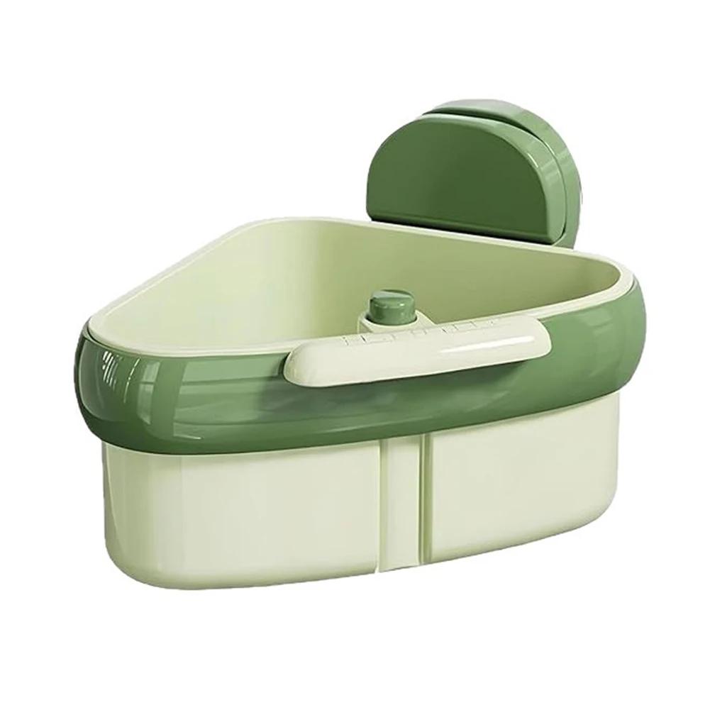 Kitchen Sink Organizer Green Suction Cup Rack Industrial Strength Suction Cup Kitchen Gadget Sink Corner Strainer