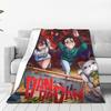 Hot Manga Dandadan (8) Warm Soft Blanket Girls Boys Plush Throw Blanket Graphic Couch Chair Flannel Bedspread Sofa Bed Cover