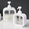 Plastic Pump Bottle Soap Dispenser Hand Wash Liquid Holders For Kitchen Bathroom Essential NonSpill Liquid Management