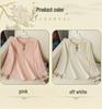 2026 Chinese Style Embroidered Stand Collar Women's Long Sleeve Shirt