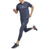 Nike T-shirt Girocollo Logo Colore Unico Heritage Uomo Top Blu DM5440-437