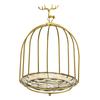 Bird Cage Snack Cake Stand Cupcake Cosmetic Rack Storage Shelf Fruit for Kitchen
