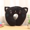 Creativo simpatico animale panda gatto orso peluche a forma di U cuscino cervicale colonna cervicale collo viaggio portatile casa ufficio per bambini adorabile