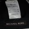 Michael Kors Logo Baseball Cap Cotton Cap Black Cotton Used
