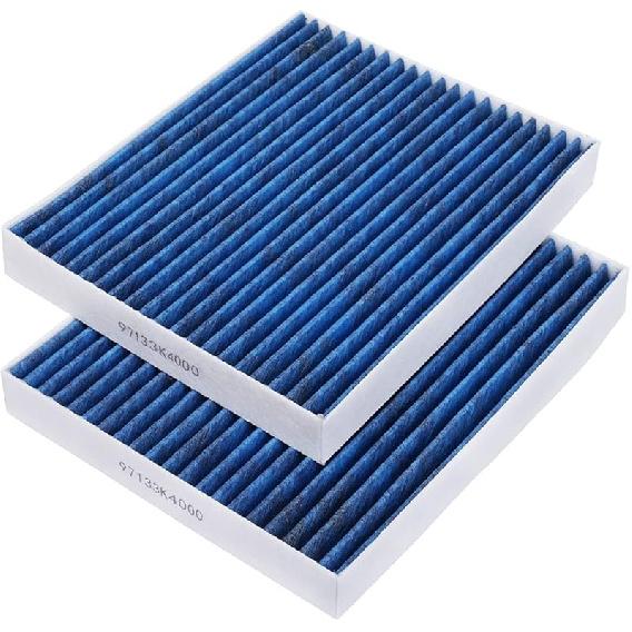 2-Pack HEPA Cabin Air Filter Fits For -2026 Volkswagen ID.4 Activated Carbon Cabin Filter Replacement VF4003 Car Accessories