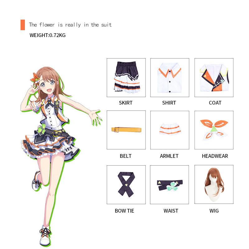 HaKiritani ruka Cosplay Hanasato Minori Momoi Airi Hinomori Shizuku Cosplay Anime Project Sekai Colorful Stage Costume MORE JUMP