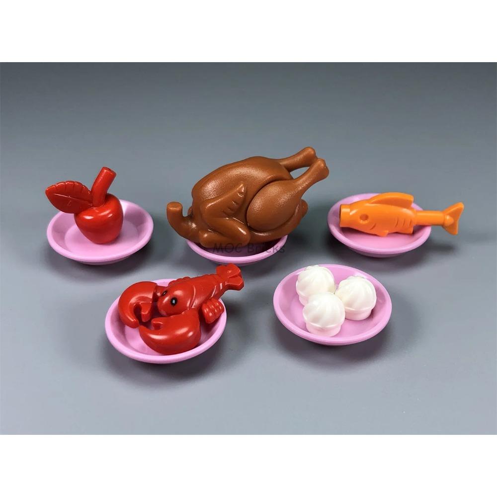 

Набор Распродажа MOC Кирпичи Кухня Инструмент для еды Духовка Микроволновая печь Дом Город Друзья Аксессуары Обучающие Строительные блоки Игрушки Детский подарок