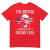 Die Briten verspielten einen Vorsprung von 13 Kolonien Lustiges George Washington T-Shirt