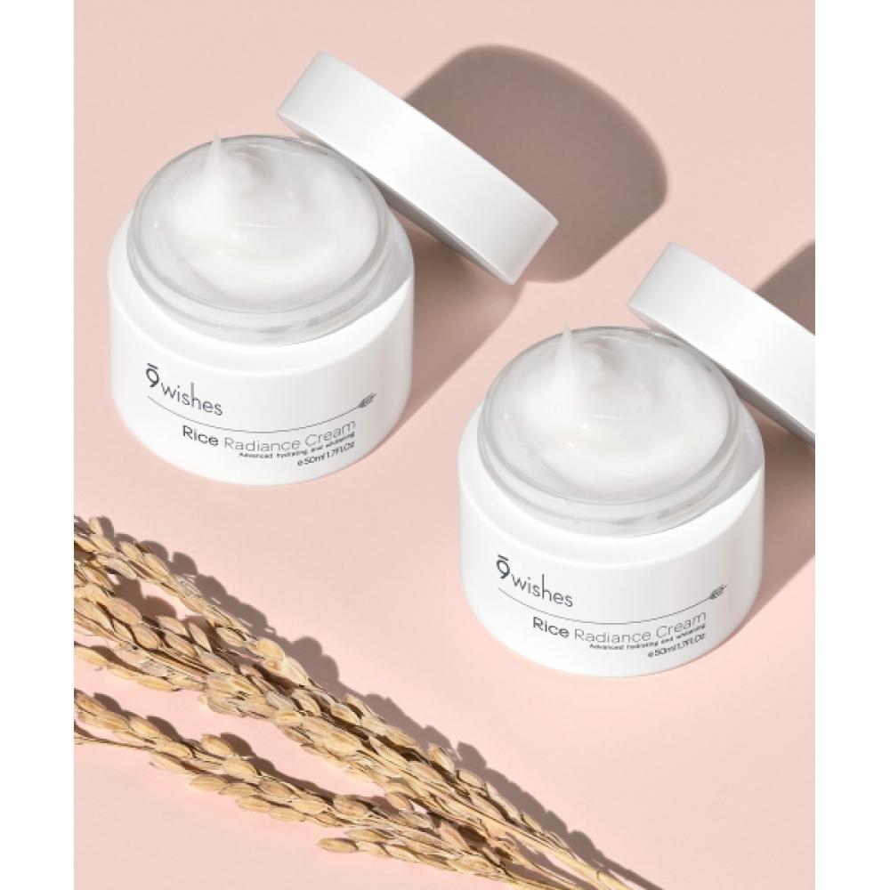 

9wishes [whitening 2pack] Rice Radiance Cream 50ml+50ml NONE