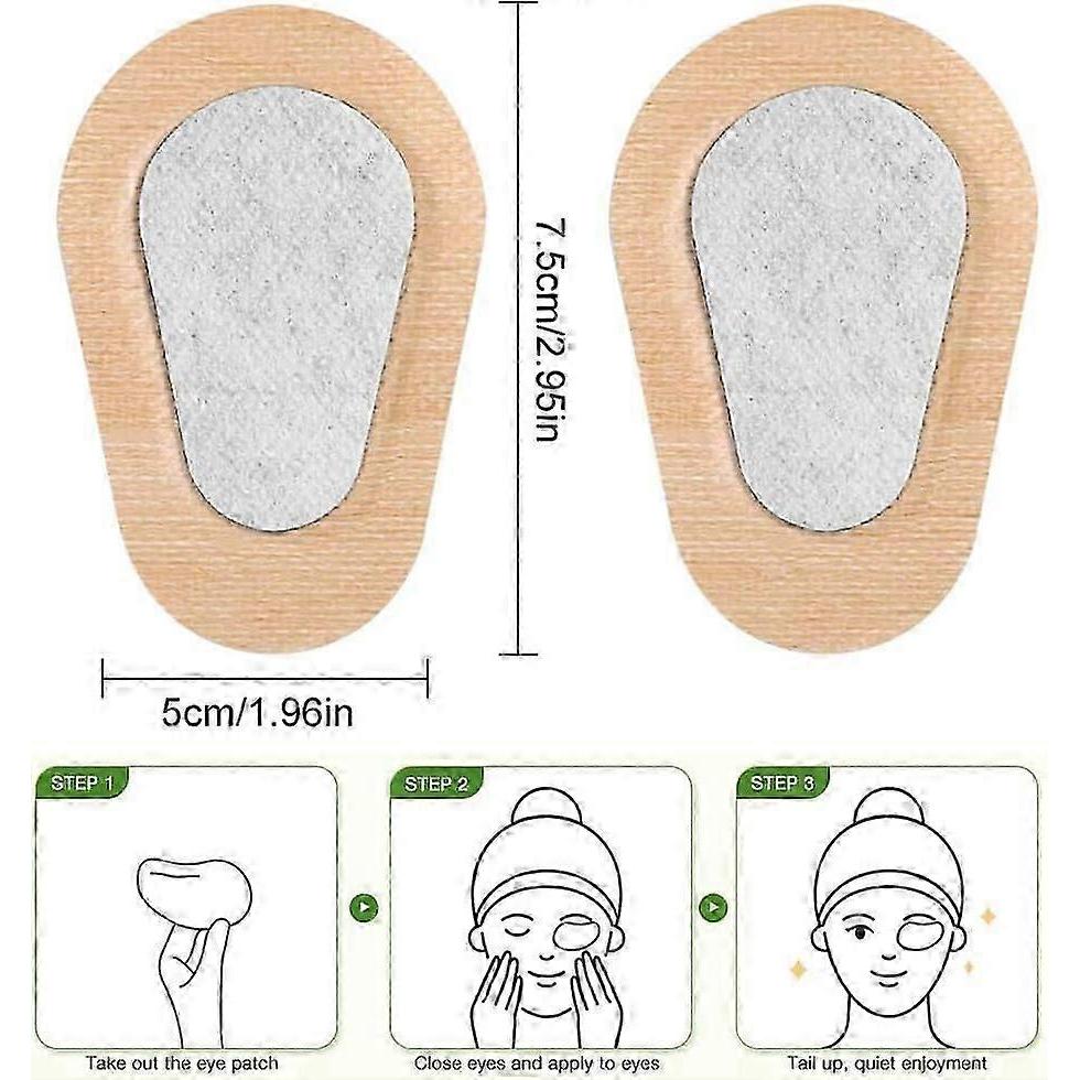 40pcs Adhesive Eye Patches, Eye Patches for Adults, Disposable Eye Patch Latex Free Adhesive Bandages for Baby Kids Girls