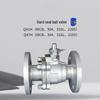 WCB Hard Seal Flange Ball Valve