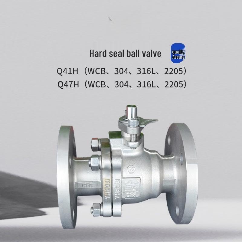 WCB Hard Seal Flange Ball Valve