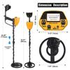 MD5090 Underground Gold Metal Detector Finder Objects Buried Long Range Scan Search Treasure Treasure Hunter with Headphones