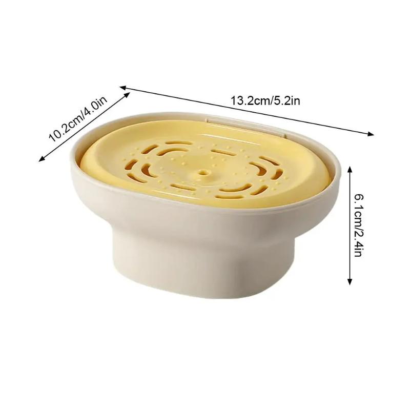 Küchenspülmittelspender Flasche Spüle Spülmittel Schäumbox Scheuerschwamm Bürste Aufbewahrung Spender Drücker