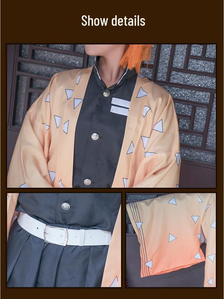 Starry Sky Romance: Demon Slayer Cosplay Costume - Tanjiro, Nezuko, Zenitsu, Shinobu Characters