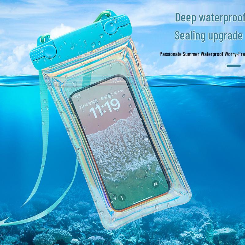 Waterproof High Transparency Touchscreen Phone Case for Swimming, Hot Springs & Rafting