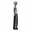 Retro American Harajuku Striped Wide-Leg Jeans: Casual, Loose-Fit Street Style