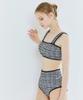 VIKINI VENDER Tweed High-Waisted Bikini - Black (Skirt Sold Separately)