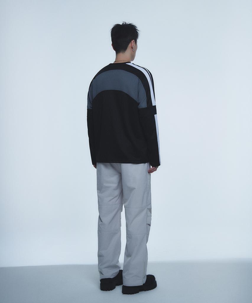 Hyeonpiteu Curved Long Sleeve-[Black]