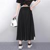 Xitao Patchwork Contrast Color A-line Skirt GYX1618