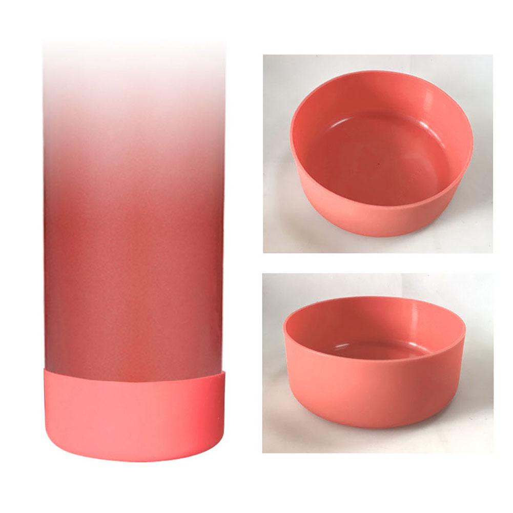 3,56 cala / 9 cm Silikonowy Rękaw Ochronny Antypoślizgowy Odporny na Zarysowania Pokrowiec na Butelkę Odpowiedni do Pojemności 32oz-40oz