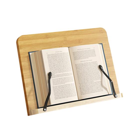 Book Stand for Reading 8 Height Adjustable Book Holder Hands-Free Reading Recipe Cookbook Tablet Holder