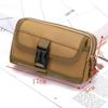 Horizontale/Vertikale Stil Handytaschen Nylonstoff Handy Geldbörse Gürtel Hüfttasche Outdoor
